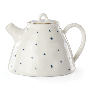 Lenox Blue Bay Teapot Blue, WHITE PORCELAIN 890209