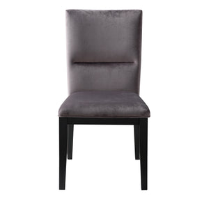 Steve Silver Amalie Side Chair Grey, Set of 2 AL4848SG