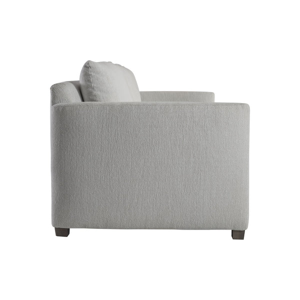 Bernhardt Bernhardt Rory Sofa In Portobello Fabric — Deep Feather-Down Cushions, Angled Panels, Made-To-Order P7857A