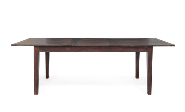 Porter Designs Porter Fall River Solid Sheesham Wood Pop-up Dining Table - Elegant, Eco-friendly Design, Brown Finish Brown Wood 07-117-01-4996