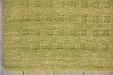 Nourison Perris PERR1 Handmade Woven No Border Indoor Only Contemporary  Rug Green, Green 100% Wool 99446223173