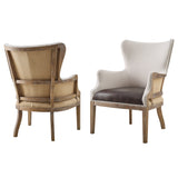 Steve Silver George Two Tone Wingback Accent GG850AC