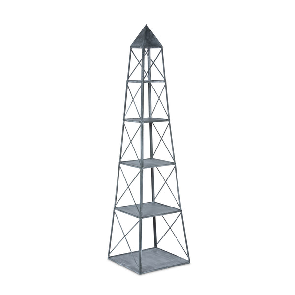 Park Hill Stackable Galvanized Obelisk EGG30252