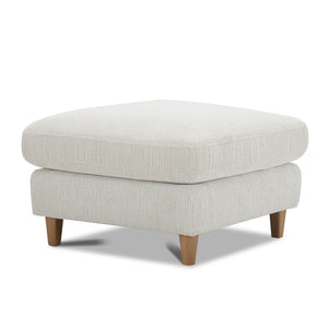 Parker House Parker Living Vogue - Farlo Chalk Ottoman Farlo Chalk 100% Polyester SVOG#900-FACH