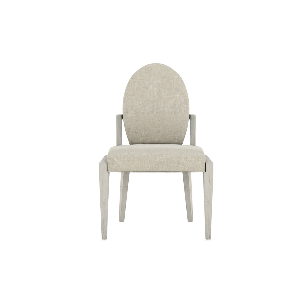 A.R.T. Furniture Ashlar Coastal Modern Upholstered Side Chair Set Of 2 - Stylish Bisque Finish And Comfortable Design - Set Of 2 Beige Parawood Solids,Birch Veneers,Foam,Fabric 333206-2250