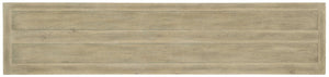 Hooker Furniture Surfrider Driftwood Entertainment Console With Vent & Power, Soft-Close Diamond Doors, Coastal Charm 6015-55480-80