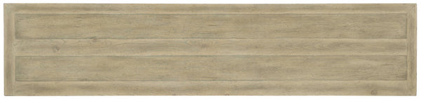 Hooker Furniture Surfrider Driftwood Entertainment Console With Vent & Power, Soft-Close Diamond Doors, Coastal Charm 6015-55480-80