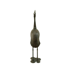 English Elm Christopher Knight Home® - Sunny Outdoor 43 Inch Aluminum Crane Set in Shiny Copper Antique Bronze Finish, Rust-Proof Garden Art Delight 62909.00SHNCOP