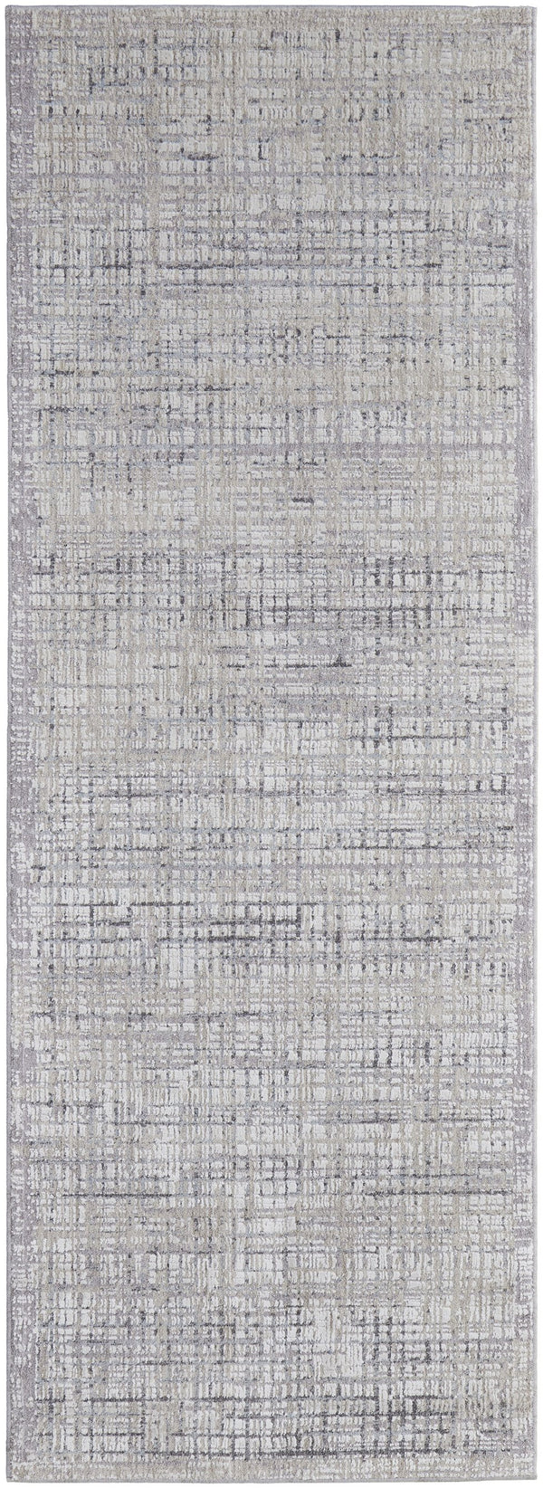 Feizy Rugs Lennon Abstract Distressed Rug - Durable Polyester & Polypropylene For Sophisticated Home Décor Taupe,Ivory Polyester,Polypropylene Len39g4fgrybgei1c