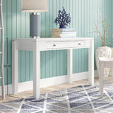 Boca Power Lift L Desk with Hutch File and Bookcase Cottage White BOC-6PC-LIFT-LDSK-H-F-BK Parker House