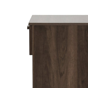 English Elm Christopher Knight Home® - DELANEY Faux Wood 1-Drawer Nightstand with Bottom Shelf, Moisture-Resistant MDF, Compact Chic Walnut 71138.00WALN