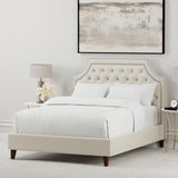 Parker House Parker Living Sleep Jasmine - Champagne Queen Bed Champagne Natural 100% Polyester (W) BJAS#8000-2-CMP