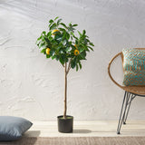 Christopher Knight Home® Noble House 120Cm Artificial Lemon Tree