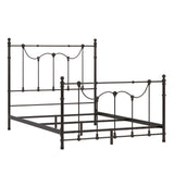 Homelegance By Top-Line Roshan Victorian Iron Metal Bed Dark Bronze Metal