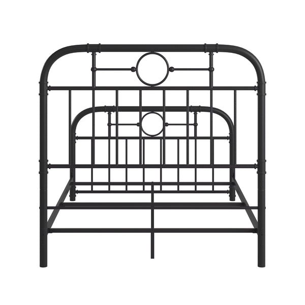 Homelegance By Top-Line Ellington Black Metal Bed Black Metal