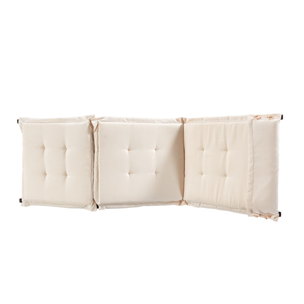 English Elm Christopher Knight Home® - SONORA Mahogany Wood Folding Lounger with Weather-Resistant Cushion, Acacia Deck Chair 67.7" 55374.00MAHC