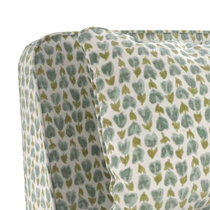 A.R.T. Furniture Lowry Accent Chair - Playful Elegance with Plush Comfort, Scalloped Base, and Versatile Style for Any Room Blue 738514-5100AA