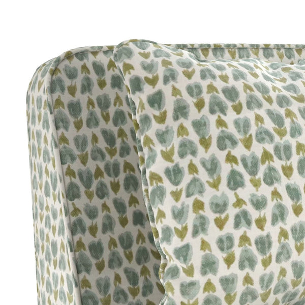 A.R.T. Furniture Lowry Accent Chair - Playful Elegance with Plush Comfort, Scalloped Base, and Versatile Style for Any Room Blue 738514-5100AA