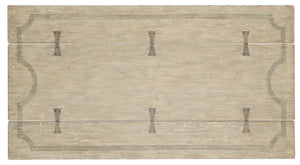 Hooker Furniture Ciao Flip-Top Console Table With Flaky White Distressed Finish, Aged Iron Base & Expandable Desk/Dining Surface 5805-85001-80