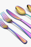 Lenox Cambridge Rhiannon Rainbow Mirror 20-Piece Flatware Set NO COLOR METAL 506120CKW12R