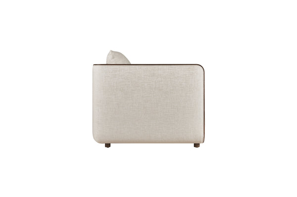 A.R.T. Furniture Sagrada Sofa – Contemporary Design With Cozy Fiber Blenddown Pillows And Durable Pocket Coils  Parrwood Solid Frame In The Hazel Finish 764501-5303