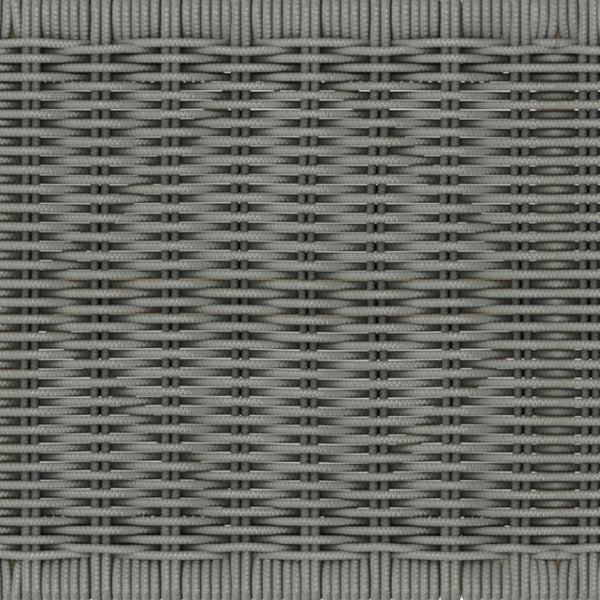 English Elm Dahlia - Elegant Grey Bench For Indoor & Outdoor Use, Weather-Resistant Acacia Wood & Rope Design B136P159357