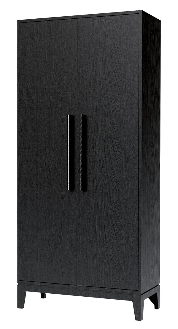 Hekman Furniture 680788 Millie Storage Cabinet - Modern Black Oak Finish, Adjustable Shelves & Ample Storage Space Black Oak ,Hekman Furniture Millie Storage Cabinet 680788