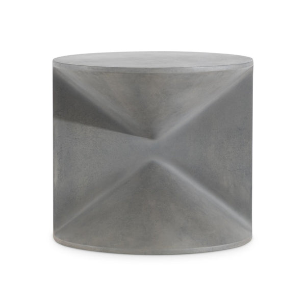 Bernhardt Bernhardt Sintra Sculptural Geometric Side Table for Modern Indoor Outdoor Living Spaces X11123
