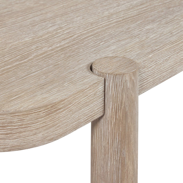 Bernhardt Bernhardt Antibes Dining Table In Roz Rustic Oak — 90" Rectangular Rustic-Modern Centerpiece, Sturdy Elegance 350222