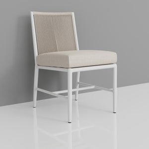 Sabbia Armless Dining Chair in Echo Ash, No Welt SW4901-1A-EASH-STKIT Sunset West