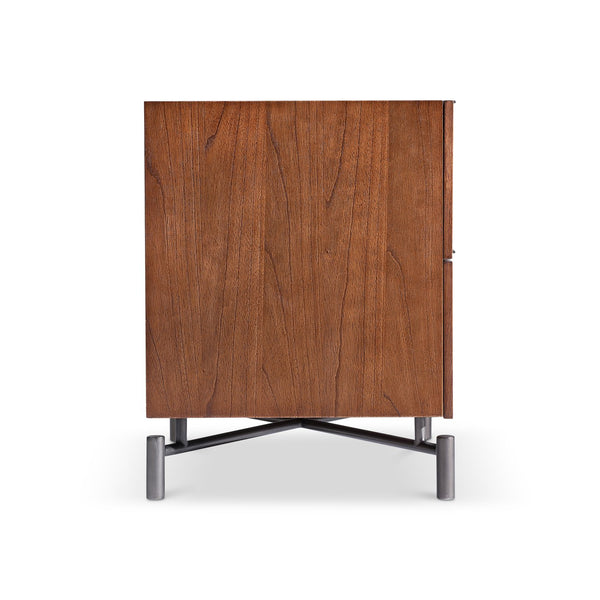 Bernhardt Bernhardt Brasea Suar Wood Nightstand with Usb Charging and Soft Close Drawers 32" W x 20" D x 26" H 394232