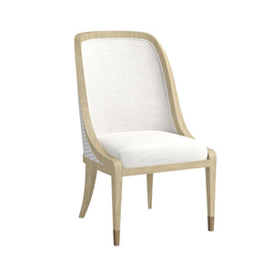 A.R.T. Furniture Eave Hostess Dining Chair - Contemporary Comfort with Crisp White Finish for Versatile Spaces & Style 436200-1825