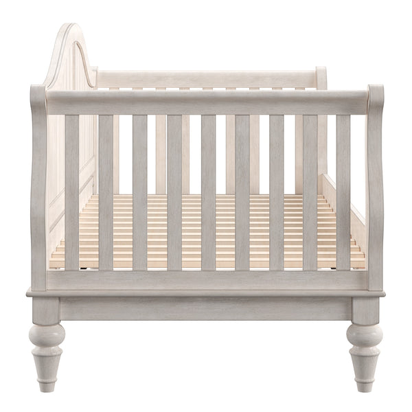 Homelegance By Top-Line Esteban Traditional Wood Slat Daybed White Rubberwood