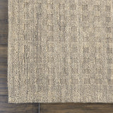 Nourison Perris PERR1 Handmade Woven No Border Indoor Only Contemporary  Rug Latte, Beige 100% Wool 99446224316