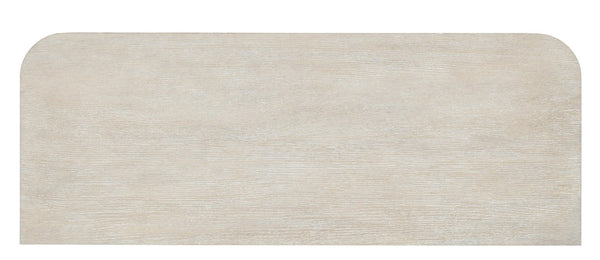 Hooker Furniture Modern Mood Bachelor's Chest With Felt & Cedar Linings, Leather-Wrapped Pulls, Rounded Contemporary Silhouette Light Brown 6850-90017-80