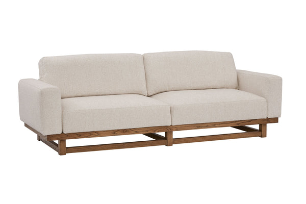 A.R.T. Furniture Floating Track Sofa - Contemporary Cream Elegance For Your Living Space, Perfect Blend Of Style & Comfort   758521-5062