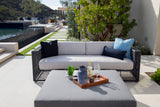 Milano Sofa in Echo Ash w/ Self Welt SW4101-23-EASH-STKIT Sunset West