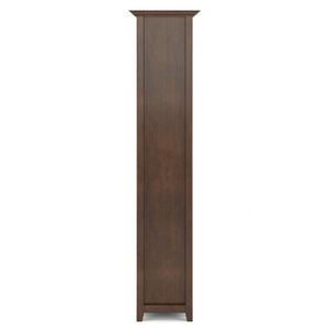 English Elm Amherst Solid Wood Five Shelf Bookcase Transitional Storage for Home or Office B136P158331