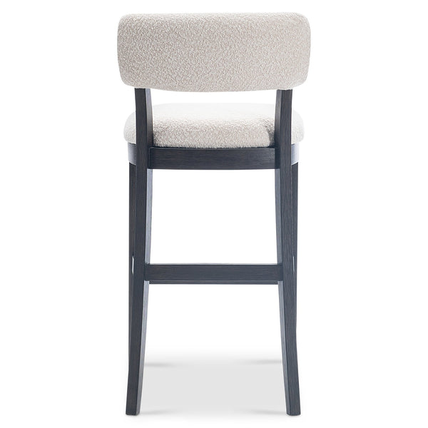 Bernhardt Bernhardt Amos Upholstered Bar Stool Solid Wood Frame Padded Seat Modern Comfort L25588