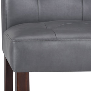 English Elm Andover Parson Dining Chair Set Of 2 - Modern Stone Grey Upholstery For Timeless Comfort & Style B136P158585