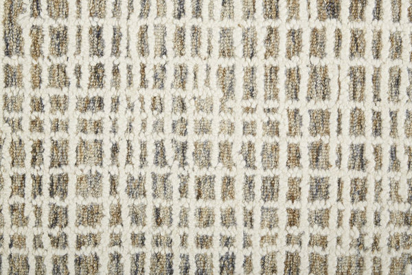 Feizy Rugs Maddox Hand-tufted Wool Abstract Rug In Soft Neutrals And Deep Blues For Contemporary Spaces Tan,Ivory Wool Mdx8630fchlbrnj00