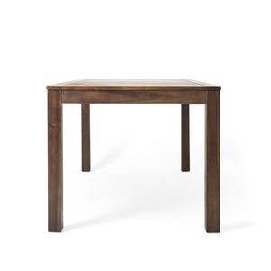 English Elm Christopher Knight Home® - MANILA 69'' TABLE Acacia Picnic Dining Table Brown — Weather-Resistant, Water-Resistant Patio Buffet Table for Guests 60078.00