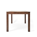 Christopher Knight Home® - Noble House - Manila Dark Brown Acacia Wood Outdoor Dining Table