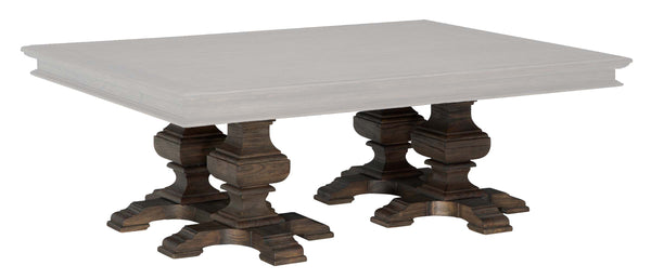 Hekman Furniture 25411t Rectangular Coffee Table Top Assembly - Elegant Design For Modern Living Spaces & Durability Wellington Java Wellington Estates Rect Coffee Tble Base Assm 25411b