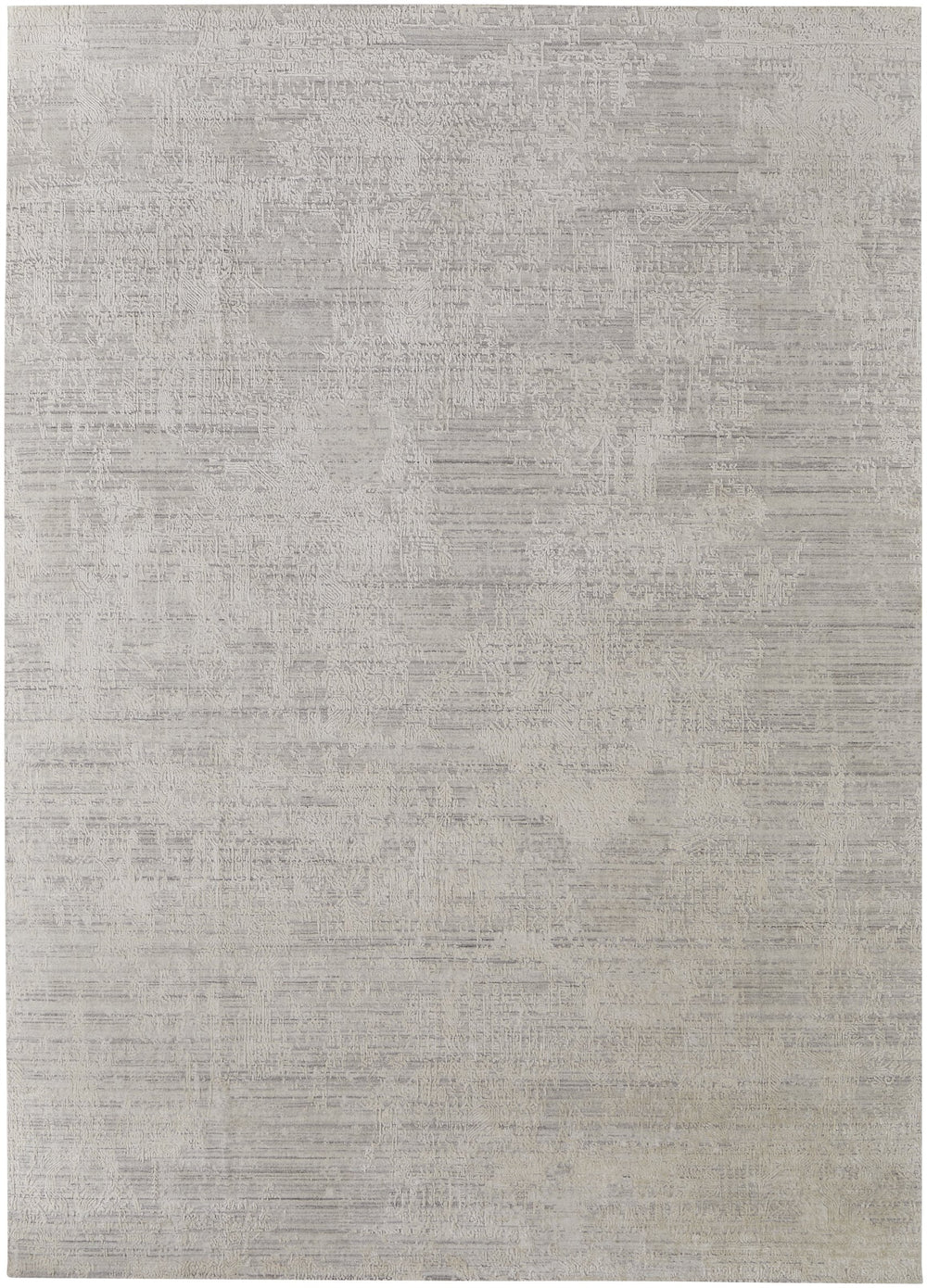 Feizy Rugs Eas6989f Eastfield Artisanal Hand-woven Viscose And Wool Abstract Rug - Modern Style For Any Space Ivory Viscose,Wool Eas6989fbge000j00