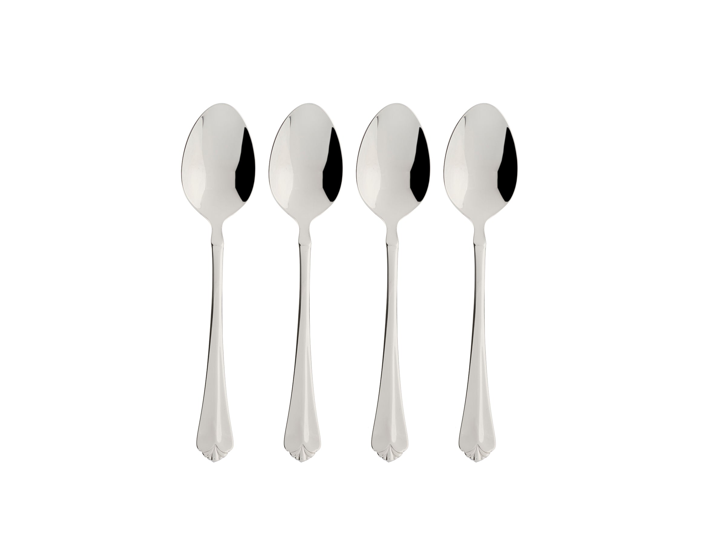 Oneida Juilliard Teaspoons - 18/10 Stainless Steel, Mirror Finish, Set
