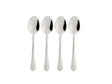 Oneida Juilliard Teaspoons - 18/10 Stainless Steel, Mirror Finish, Set of 4