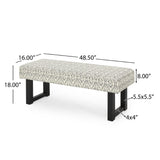 Christopher Knight Home® - Noble House - Ashford Boho Fabric Bench