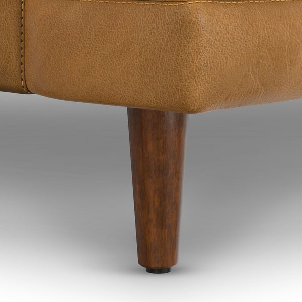 English Elm Livingston 90" Oversized Mid-Century Sofa In Sienna Leather - Timeless Comfort & Style For Your Home B136P159626