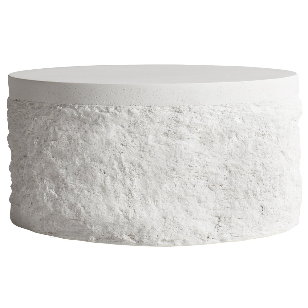 Bernhardt Bernhardt Pismo Seafoam Stonecast Outdoor Cocktail Table — Durable, Low-Profile 38.5" Round For Patio Elegance X05014